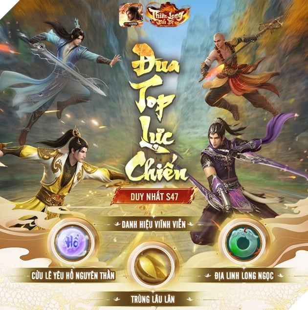 Thiên Long Bát Bộ VNG ra mắt phiên bản Cửu Phái Tranh Phong, tân thủ tự tin đua top 4