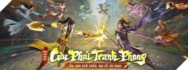 Thiên Long Bát Bộ VNG ra mắt phiên bản Cửu Phái Tranh Phong, tân thủ tự tin đua top