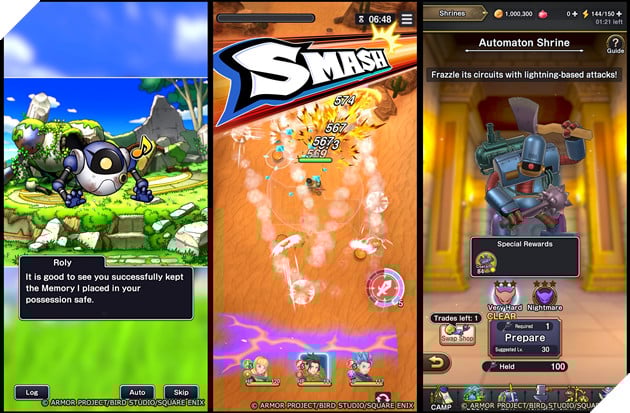 Dragon Quest Smash/Grow ra mắt mobile với lối chơi roguelite hành động 2
