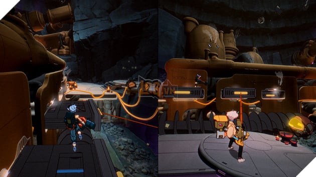 Orbitals: game phiêu lưu co-op đậm chất anime thập niên 80-90 chuẩn bị ra mắt