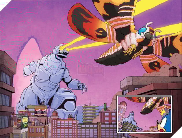 Sonic X Godzilla: crossover “điên rồ” giữa Sonic và Kaiju lộ diện 2