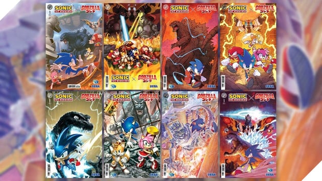 Sonic X Godzilla: crossover “điên rồ” giữa Sonic và Kaiju lộ diện