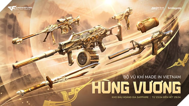 Game Thủ Crossfire Mừng Giỗ Tổ Với Kho Báu Hoàng Gia Sapphire Hùng Vương