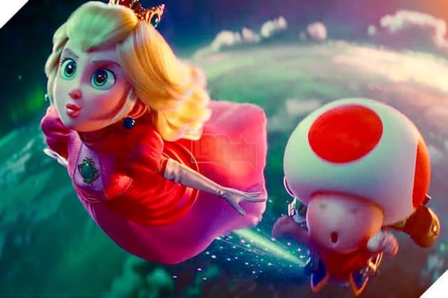 Hình ảnh về phim "Super Mario Galaxy".