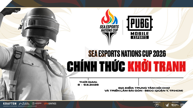 PUBG Mobile Sẽ Là Bộ Môn Khai Màn Giải Đấu SEA Esports Nations Cup 2026
