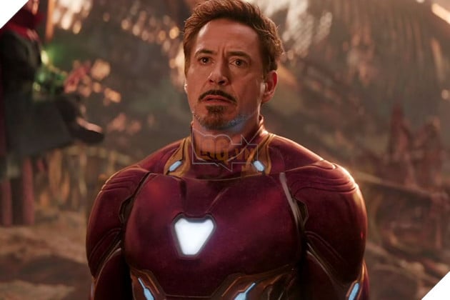 Hình ảnh sao nam Robert Downey Jr. trong tạo hình nhân vật siêu anh hùng Iron.