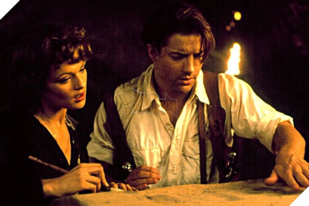 Hình ảnh về Brendan Fraser trong phim The Mummy.