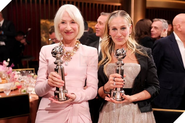 Hình ảnh về lễ trao giải Golden Globes năm 2026.
