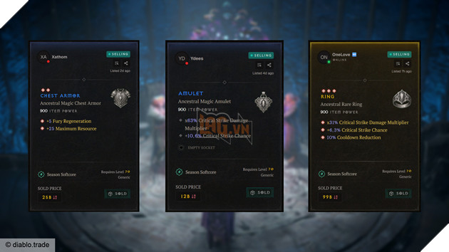 Diablo 4 Lord of Hatred: Trang bị xanh giá hàng tỷ vàng nhờ Horadric Cube