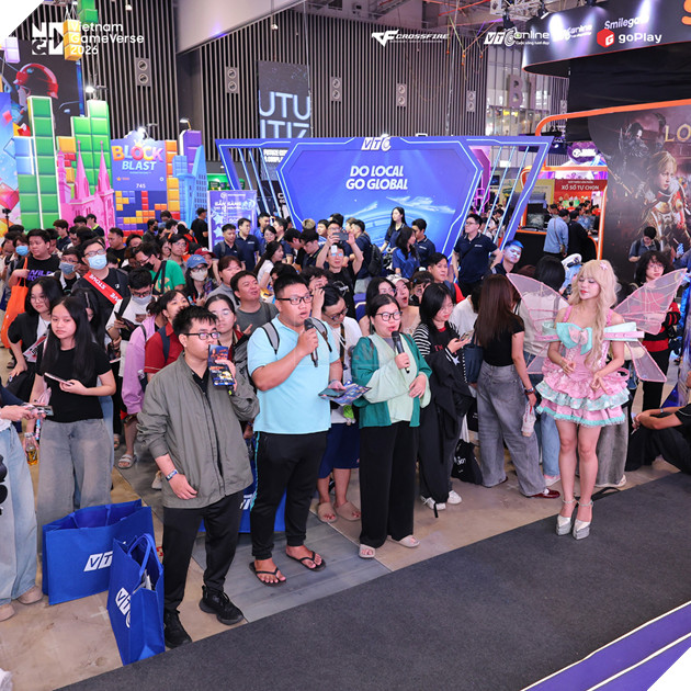 Gian Hàng Goplay “Gây Sốt” Tại Vietnam Gameverse 2026 Với Hơn 1.000 Xe Kéo Phát Hết Trong Ngày Đầu 3