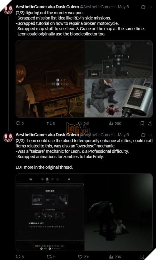 Resident Evil Requiem Xuất Hiện Thêm Nhiều Chi Tiết Ẩn Bị Cắt Bỏ 2