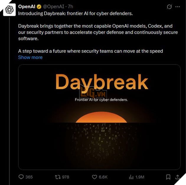 OpenAI ra mắt Daybreak: Tham vọng biến AI thành “lá chắn” an ninh mạng thế hệ mới 2