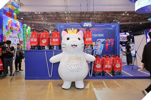 Hơn 20.000 Lượt Khách Đã Đổ Bộ Gian Hàng Cats & Soup: Fluffy Town Trong 2 Ngày Vietnam Gameverse 2026 2