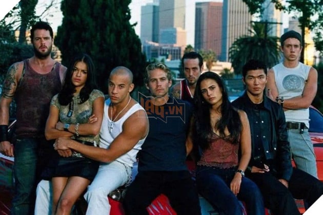 Hình ảnh về dàn sao series phim Fast & Furious.