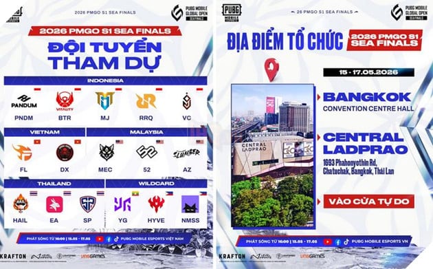 D’XAVIER VÀ TEAM FLASH ĐẠI DIỆN ESPORTS VIỆT NAM TRANH TÀI Ở 2026 PMGO SEA FINALS SEASON 1 2