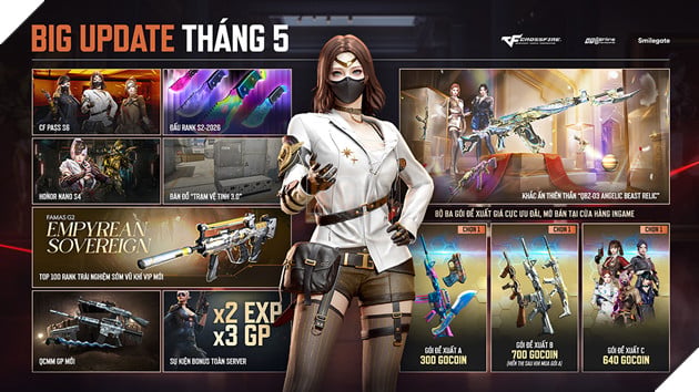 Crossfire “Quẩy” Tháng 5 Tưng Bừng Với Loạt Cập Nhật Mới