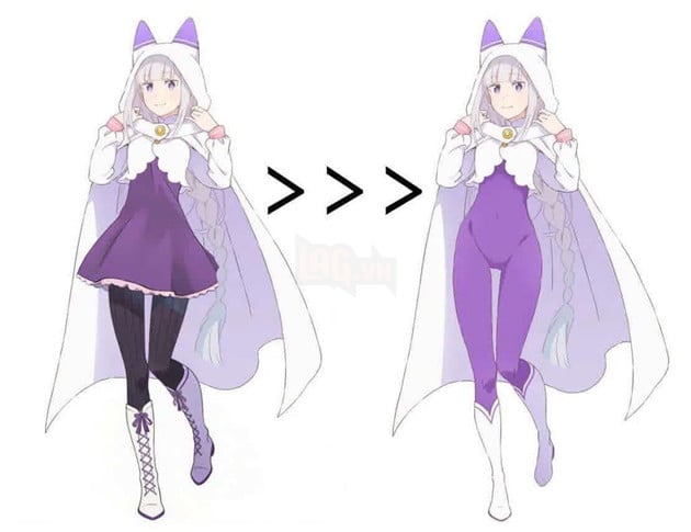  Trang phục mới của Emilia trong Re:Zero gây bão mạng: Sự gợi cảm hay bước đi đột phá về tạo hình?