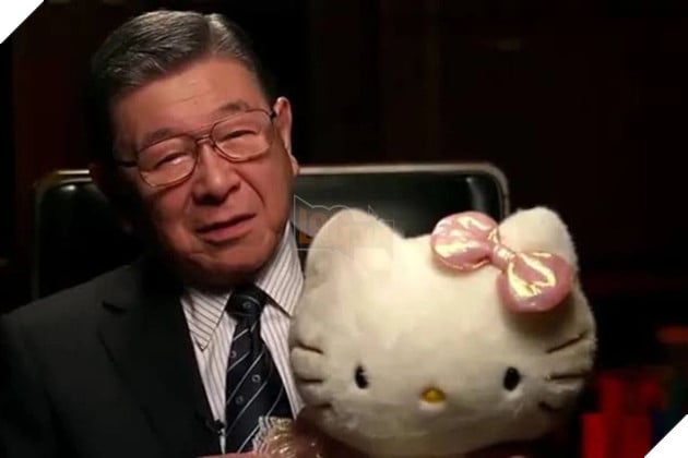 Hình ảnh về nhà sáng lập Sanrio - ông Shintaro Tsuji.