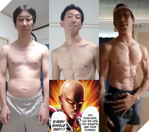 Cổ tích giữa đời thực: YouTuber Nhật Bản hóa thân thành Thánh Phồng Saitama sau 3 năm luyện tập không nghỉ