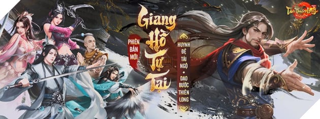 Không còn cày xuyên đêm, Tân Thiên Long Mobile mở ra “Giang Hồ Tự Tại” cho game thủ 8x - 9x 