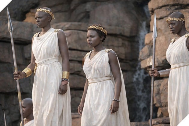 Hình ảnh về nữ diễn viên Lupita Nyong trong phim The Odyssey.