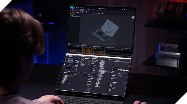ASUS ROG mở đặt trước ROG Zephyrus Duo Laptop gaming hai màn hình 16-inch đầu tiên trên thế giới 4