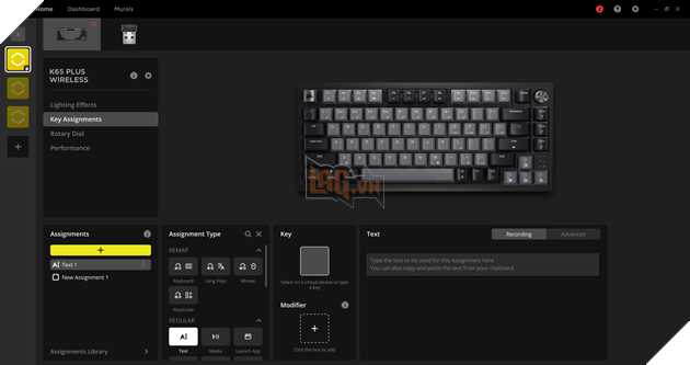 Corsair K65 Plus Wireless Atomic Purple: Thiết kế translucent cực cuốn, trải nghiệm gõ ấn tượng 14