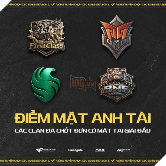 Vòng tuyển chọn CSC 2026 Season 2 chính thức lộ diện những khúc khuỷu đầu tiên Đăng ký ngay, nhận trọn bộ vũ khí VIP miễn phí!