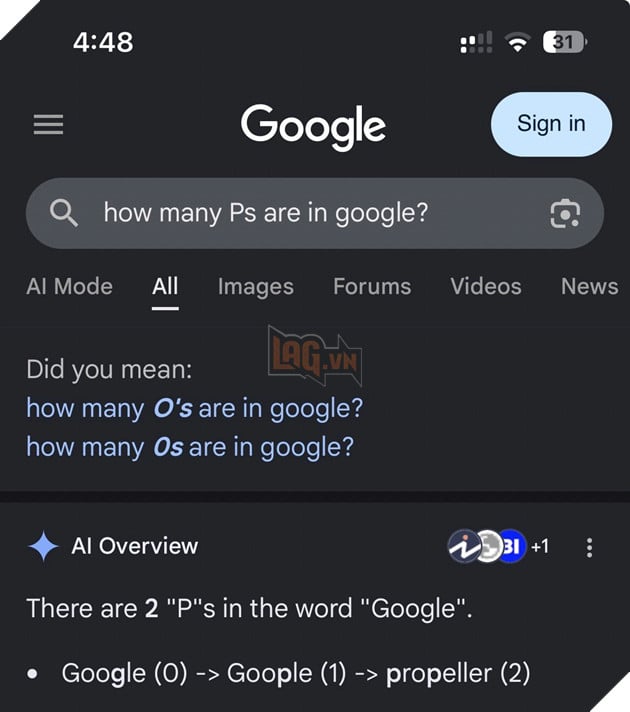 Vì Sao AI Của Google Vẫn Không Thể Đánh Vần Chính Xác?