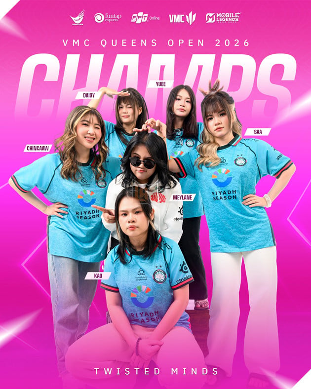 Chung Kết Quốc Gia VMC Queens Open 2026 - Twisted Minds Đối Đầu Titan Esports Club 20