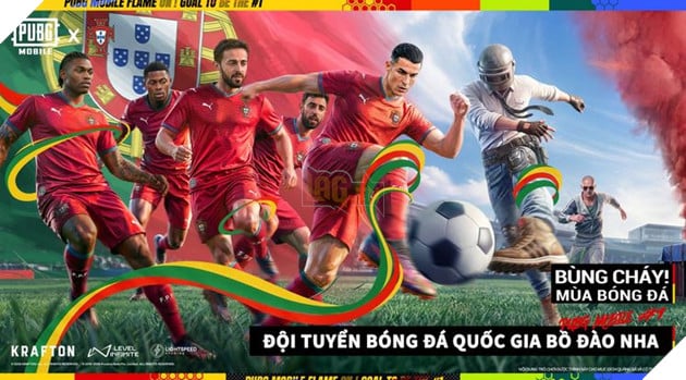 PUBG MOBILE HỢP TÁC 2 ĐỘI TUYỂN BỒ ĐÀO NHA VÀ ARGENTINA: SẴN SÀNG BÙNG NỔ CÙNG FIFA WORLD CUP 2026 2