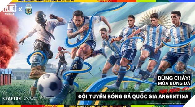PUBG MOBILE HỢP TÁC 2 ĐỘI TUYỂN BỒ ĐÀO NHA VÀ ARGENTINA: SẴN SÀNG BÙNG NỔ CÙNG FIFA WORLD CUP 2026 3