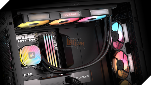 CORSAIR ra mắt loạt sản phẩm mới: Ghế gaming TC80, quạt RX II RGB, màn hình LCD 5 inch và phụ kiện FRAME 5000D 3