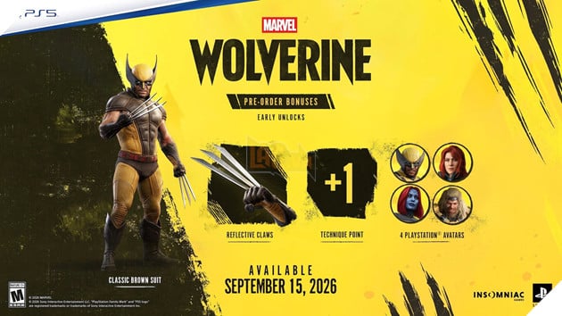 Marvel's Wolverine Tung Trailer Gameplay Hành Động Mãn Nhãn Tại State of Play 3
