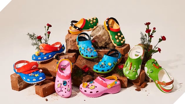 Crocs công bố bộ sưu tập Super Mario mới với hàng loạt thiết kế độc đáo