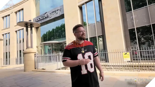 Youtuber Tạo Điểm Nhấn Bằng Cách ... Thử Đi Vào Văn Phòng Rockstar North