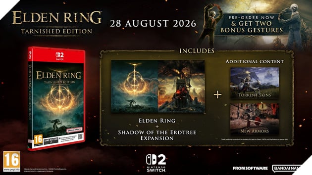 Elden Ring: Tarnished Edition Đổ Bộ Cuối Tháng 8 Cùng Một Vài Phụ Kiện Mới 2