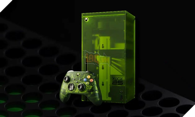 Microsoft ra mắt Xbox Series X phiên bản kỷ niệm 25 năm với thiết kế xanh trong suốt 3