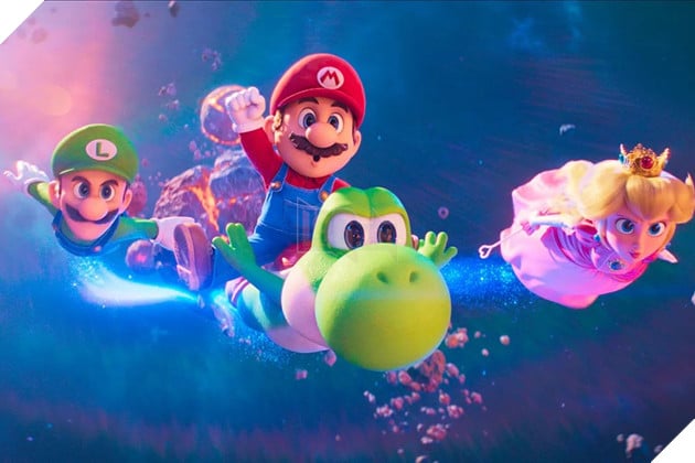 Hình ảnh về phim hoạt hình Super Mario Movie.
