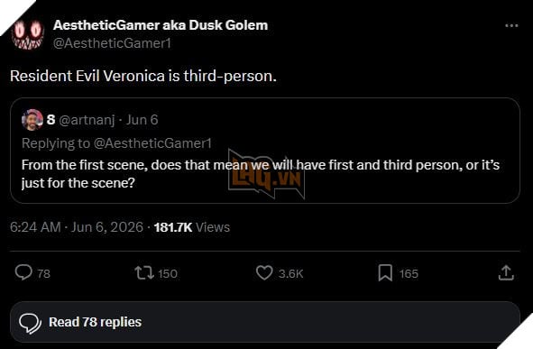 Resident Evil Code: Veronica Remake Gây Chấn Động Tại Summer Game Fest 2026 5