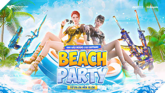 Crossfire Mang Mùa Hè Đến Với Game Thủ Qua Kho Báu Hoàng Gia Sapphire Beach Party Và Ưu Đãi Sale Balo