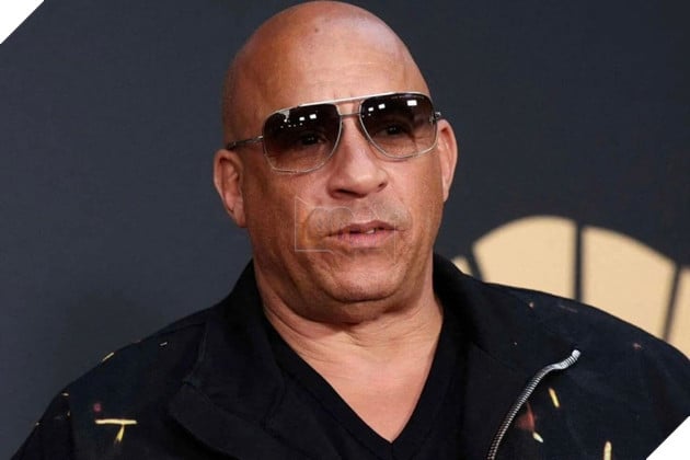Hình ảnh về diễn viên Vin Diesel.