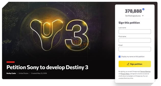 Giám Đốc Sáng Tạo Warframe Bất Ngờ Thông Báo Sự Kiện Ủng Hộ Destiny 4