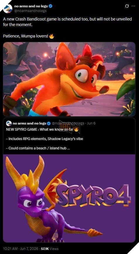 Game Crash Bandicoot Mới Dường Như Đang Được Phát Triển Trong Bí Mật 2