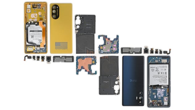 Trump Mobile T1 gần như là bản sao một mẫu điện thoại HTC 2