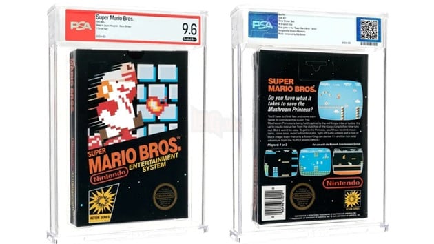 Bản Super Mario Bros. niêm phong lập kỷ lục mới với giá bán ra 3 triệu USD 2