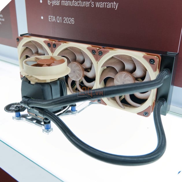 Noctua ra mắt tản nhiệt nước AIO đầu tiên: Tập trung vào độ ồn thấp, dùng nền tảng Asetek Emma V2 2