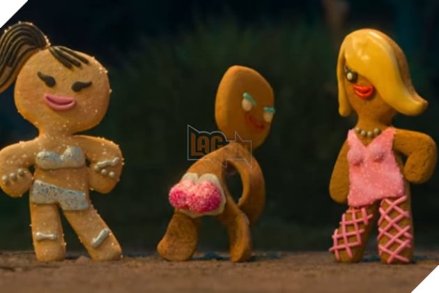 Hình ảnh về nhân vật Gingy "Người Bánh Gừng".