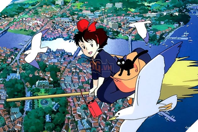 Hình ảnh về "Kiki's delivery service".
