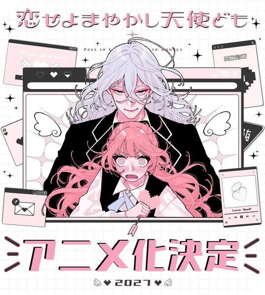 Khi các thiên thần sa ngã biết yêu: Siêu phẩm Shoujo đoạt giải Kodansha 2025 chính thức chốt lịch lên sóng Anime 2